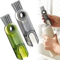 3 IN 1 3 in 1 Multifunctional Cleaning Brush,3 in 1 Tiny Bottle Cup Lid Detail Brush Straw Cleaner Tools Multi-Functional Crevice Cleaning Brush,Multifunctional Cleaning Brush