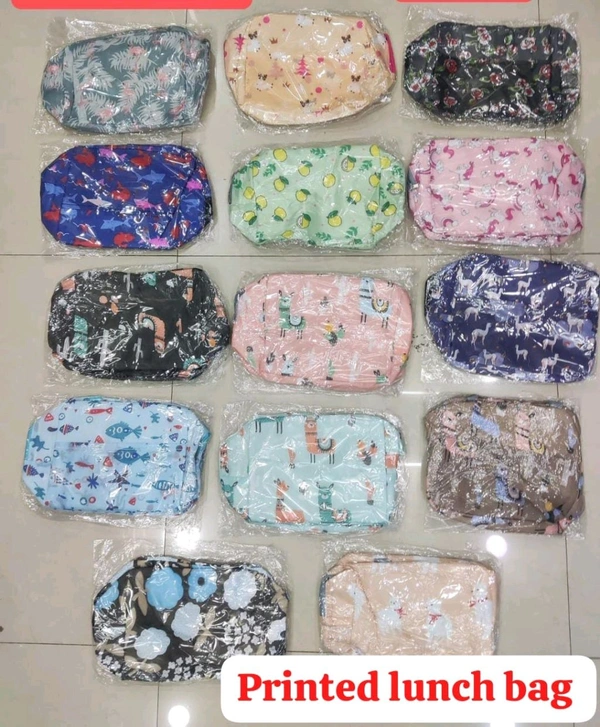 Insulated Printed lunch bag