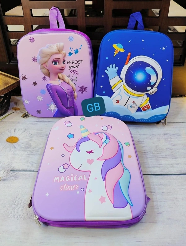 VINAYAK Space 3D Shell Hard Bags for kids Preschool Kindergarden School Book Bag for Toddler Children Space Shell Bag Theme Waterproof Little Kids Small Space Theme Backpack Daypack Large