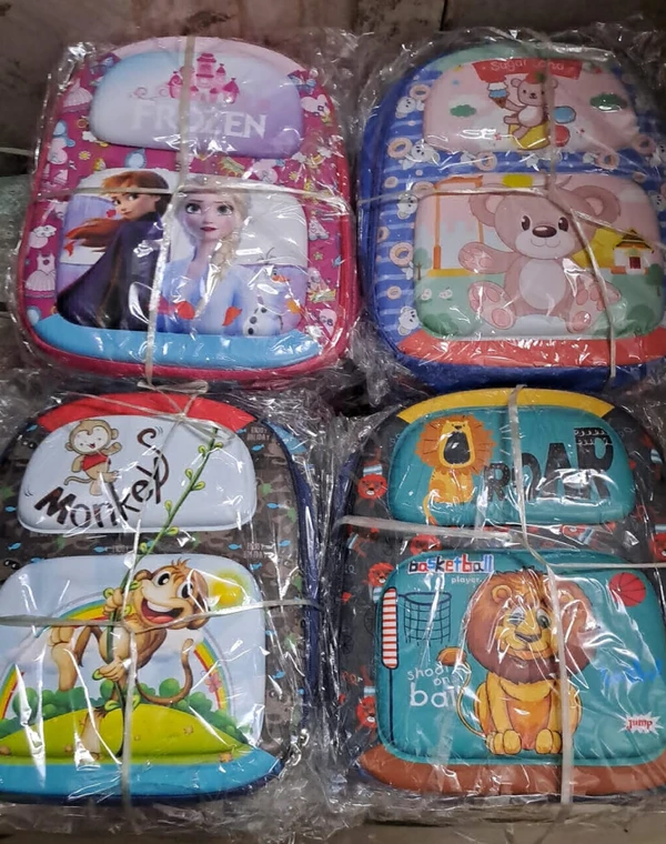 VINAUAK Frozen Monkey Mix Prints Bagpack