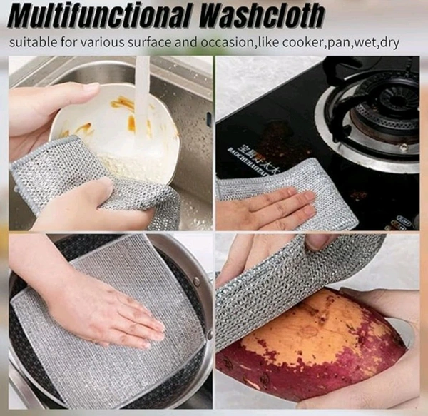 VINAYAK Silicone Dish Scrubber