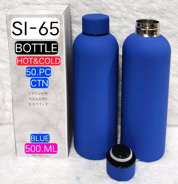 Matte Finished Stainless Steel Water Bottle 500ML