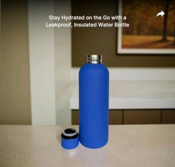 Matte Finished Stainless Steel Water Bottle 500ML