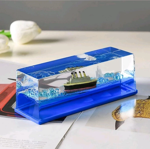  Wave Cruise Ship Decoration,Titanic Cruise Ship That No Longer Sinks, for Car Dashboard Decorative Showpiece/Idol, Paperweight, Home Decor Decoration & Gifting Purpose