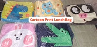 VINAYAK Cartoon Print Lunch Bag