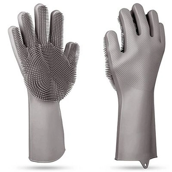 Vinayak  Silicone Dishwashing Gloves 