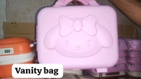 VINAYAK Makeup Case Suitcase, Mini Bag, Mini Hard Shell Travel Luggage, Women Portable Water Proof Carrying Suitcase, Organizer Bag, Small Hard Shell Cosmetic Lugge Bag