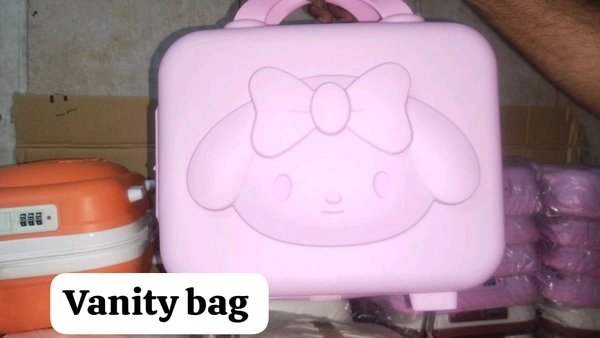 VINAYAK Makeup Case Suitcase, Mini Bag, Mini Hard Shell Travel Luggage, Women Portable Water Proof Carrying Suitcase, Organizer Bag, Small Hard Shell Cosmetic Lugge Bag