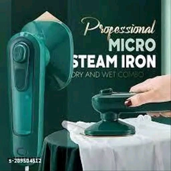 Portable Handheld Steam Iron Machine, Ironing Mini Handheld Press Support Dry And Wet Cloths, Micro Steam Iron For Fabric Clothes, Garments For Home & Travel, Wrinkles Removing Steamer