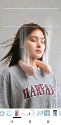 Rechargeable Neck Fan