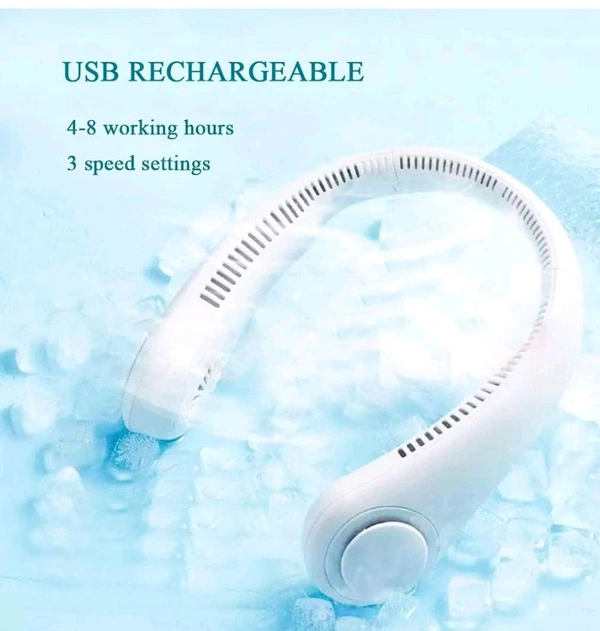 Rechargeable Neck Fan