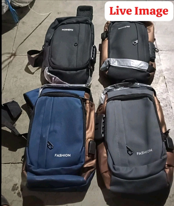 FASHION Antitheft Usb Chest Cross Bag