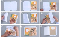 GENERIC 30Pcs Transparent Book Protective Films Waterproof Self-adhesive Book Covers Book Film Text Book Cover Protect your Books, Documents,Presentations Book Cover with Frosted Self-adhesive_ 3 Size