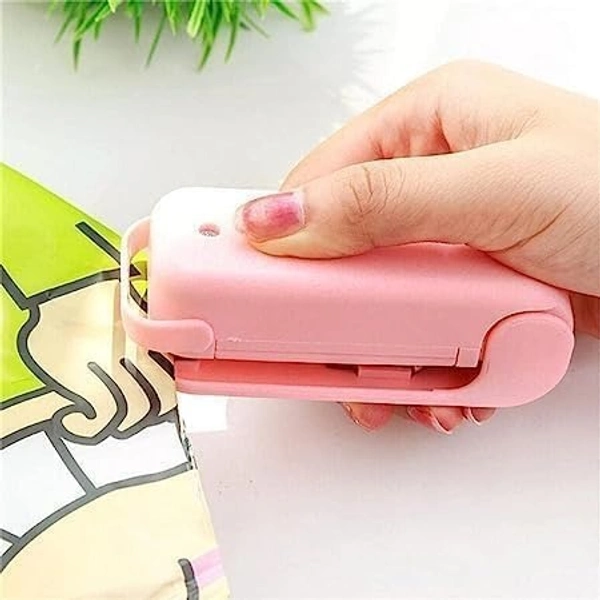 MINI SEALER Portable Heat Sealer Mini Sealing Machine for Food Storage Vacuum Bag, Chip, Plastic, Snack Bags, Package Home Closer Storage Tool(Multi)