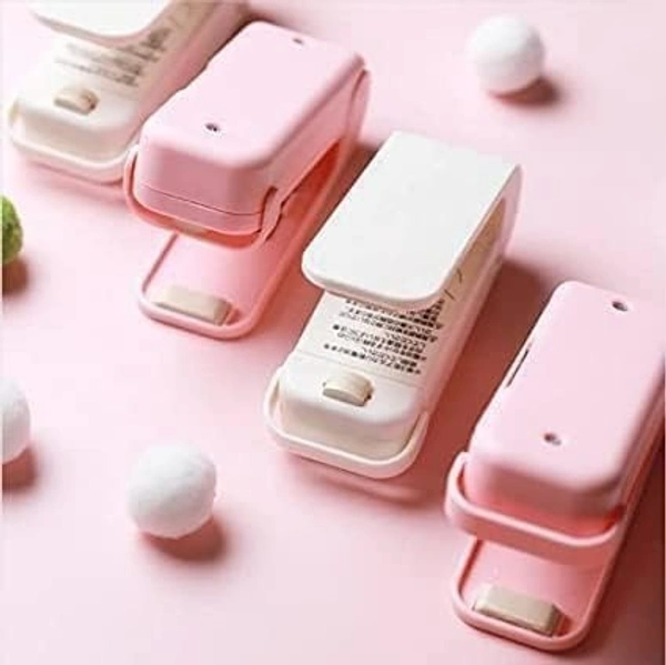 MINI SEALER Portable Heat Sealer Mini Sealing Machine for Food Storage Vacuum Bag, Chip, Plastic, Snack Bags, Package Home Closer Storage Tool(Multi)