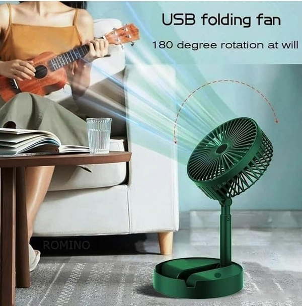 Desk Green Fan
