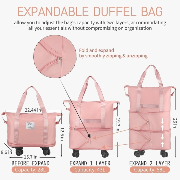Wheel Folding Bag