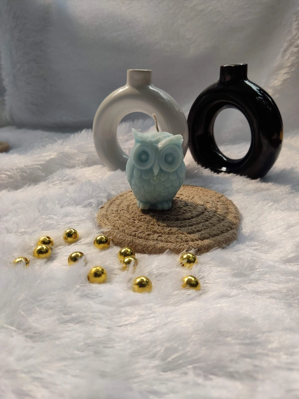 Mini Owl Candle  - Lavender, French Lavender
