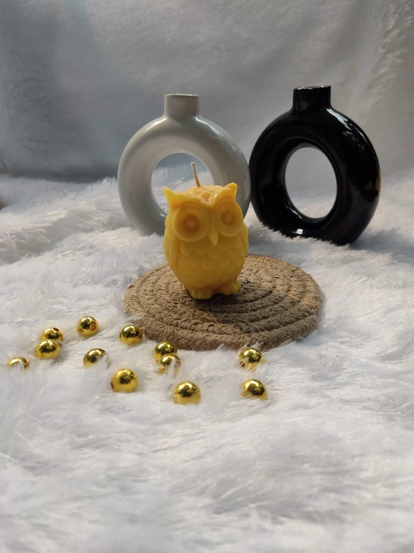 Mini Owl Candle  - Lavender, French Lavender