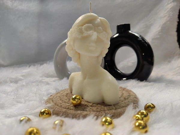 Renaissance Lady Candles Combo - White, French Vanilla