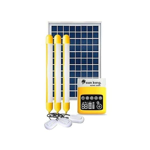 SUN KING - Home 200X | Solar Home System with Modern Solar Lighting