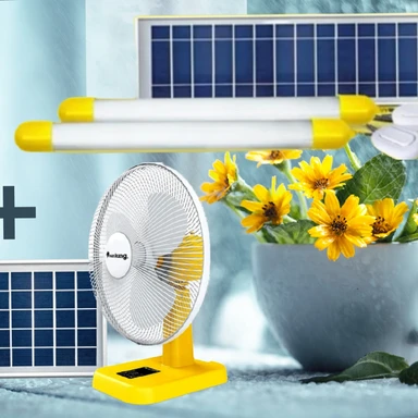 Solar Home Light & Fan