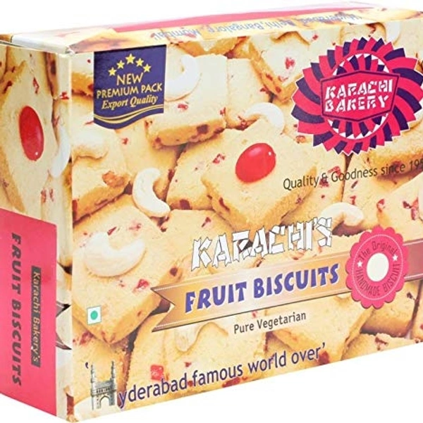 Karachi's Fruit Biscuits: 400 gms