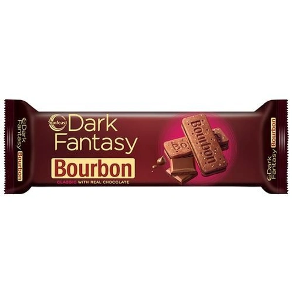Sunfeast Dark Fantasy Bournbon Biscuits : 108 Gms