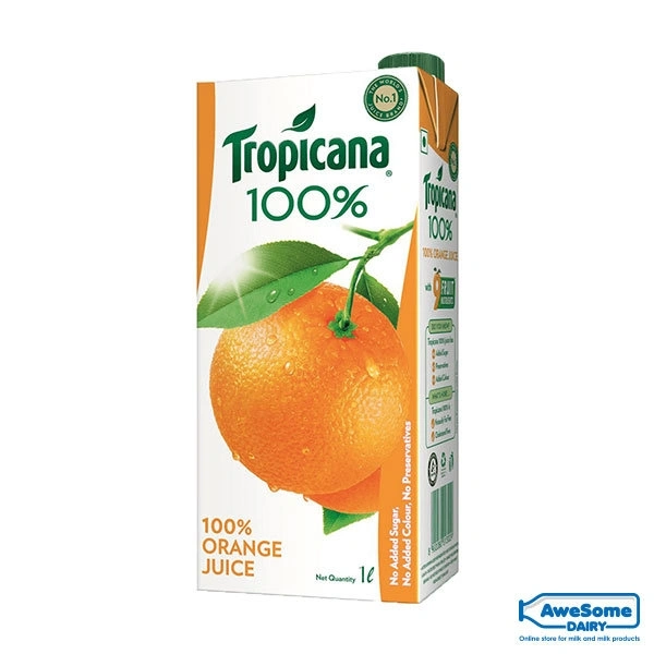 Tropicana Mixed Fruit Juice Tetra Pack 1 Ltr