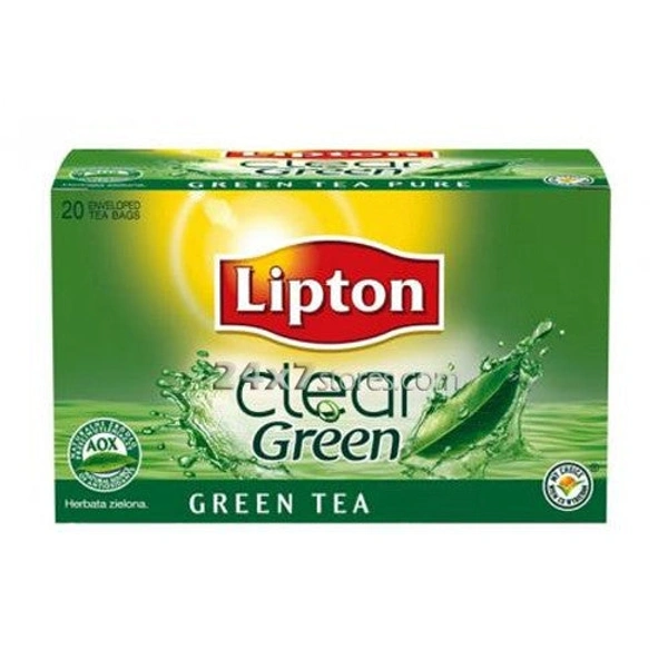 Lipton Green Tea : Clear & Light 25 Tea Bags
