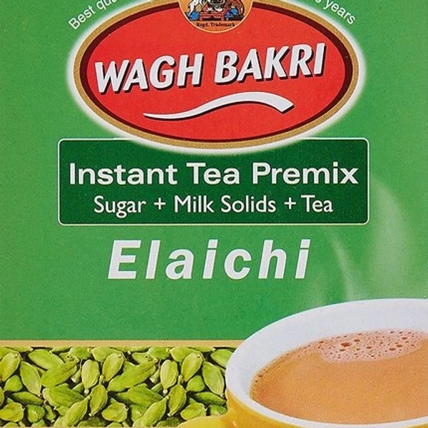 Wagh Bakri Premix Eliachi Instant Tea : 140 Gms
