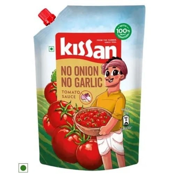 Kissan No Garlic No Onion Tomato Sauce 850 g