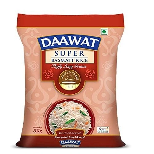 Daawat Super Basmati Rice : 5 Kg