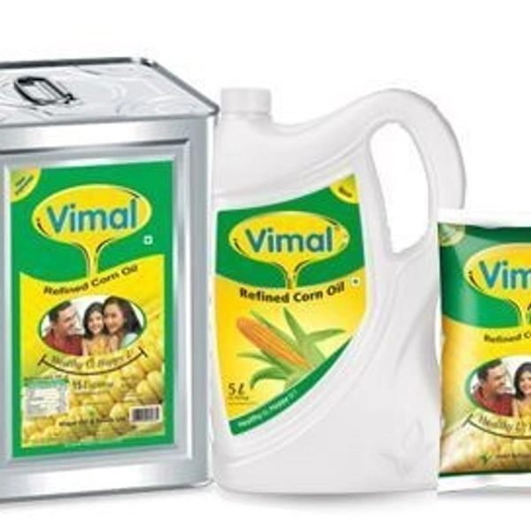 Vimal Refined Cotton Seed Oil : 5 Ltr