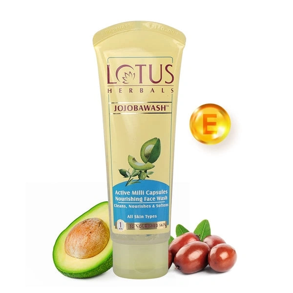 Lotus Herbals Jojobawash Facewash : 120 Gms