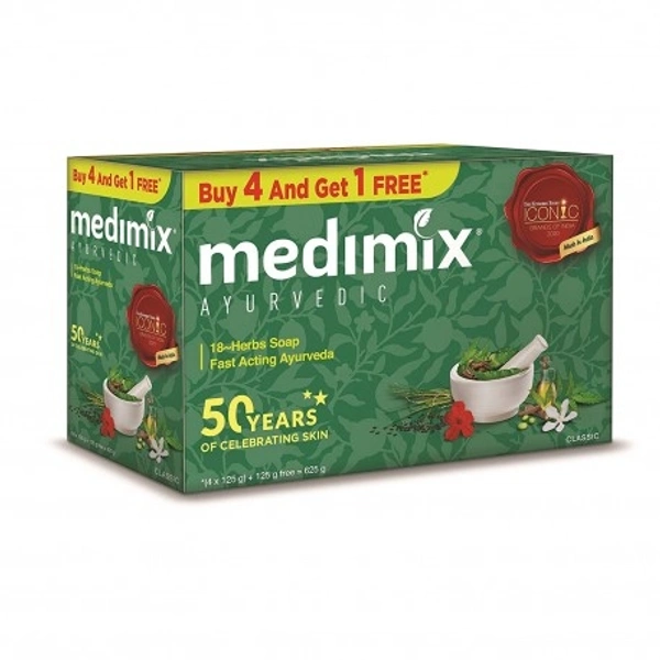 Medimix Ayurvedic Sandal Soap: 4x125 gms