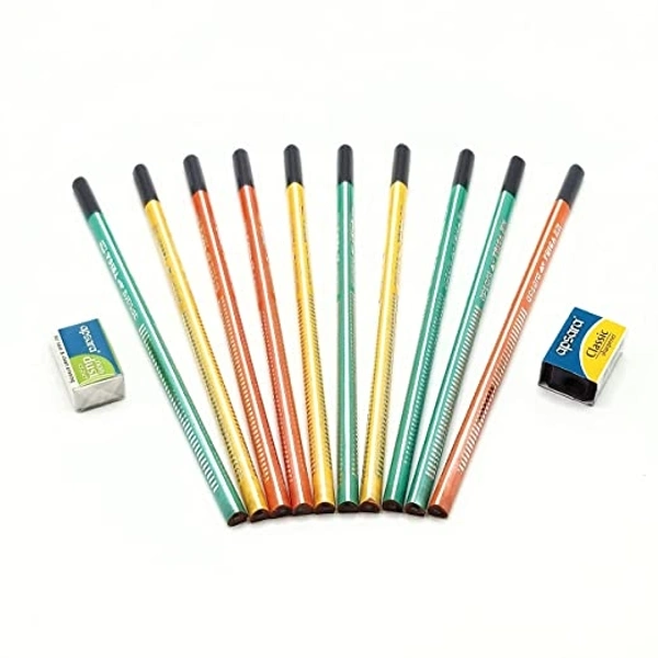 Apsara Triga 10 piece pack Pencils