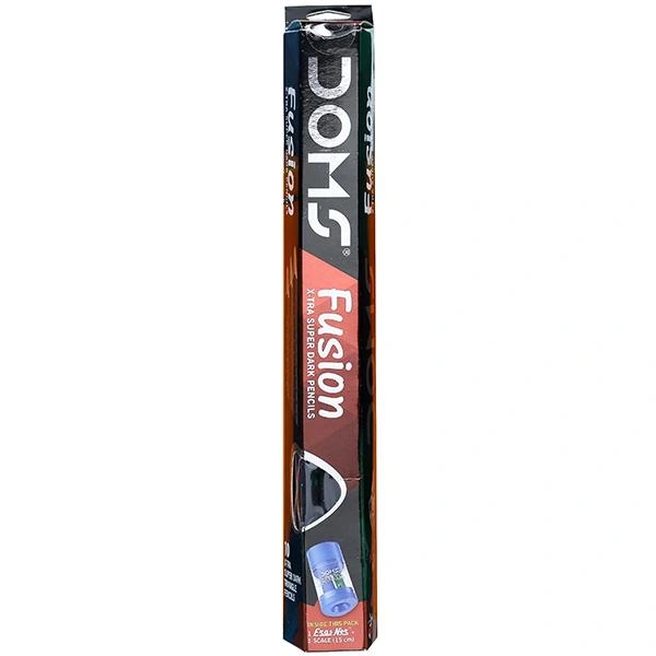 DOMS Fusion X-TRA Super Dark Pencils Pack of 10