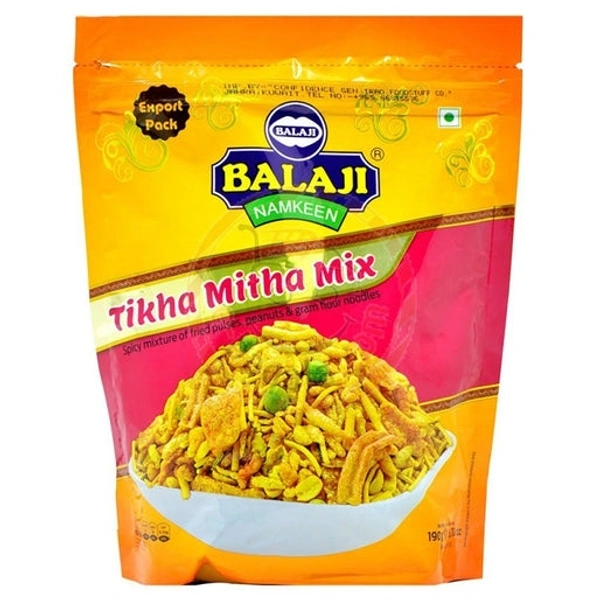Balaji Tikha Mitha Mix 190 Gms