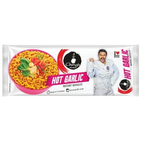 Ching's Hot Garlic Instant Noodles: 240 Gms