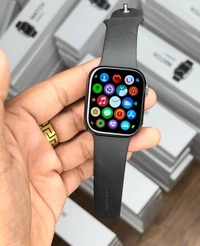 APPLE SERIES 8 NIKE COLLAB EDITION ( PREMIUM FIRST COPY PRODUCT )  - Black, HIGH