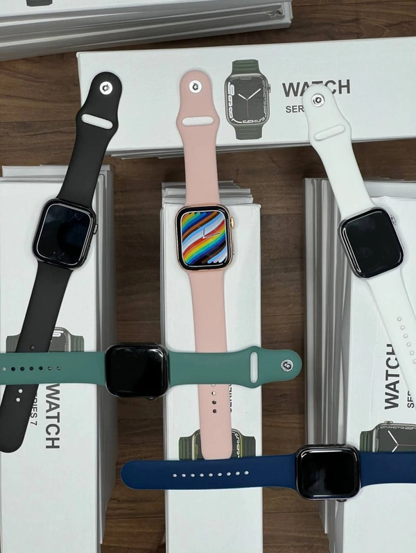APPLE SERIES 8 NIKE COLLAB EDITION ( PREMIUM FIRST COPY PRODUCT )  - Black, HIGH