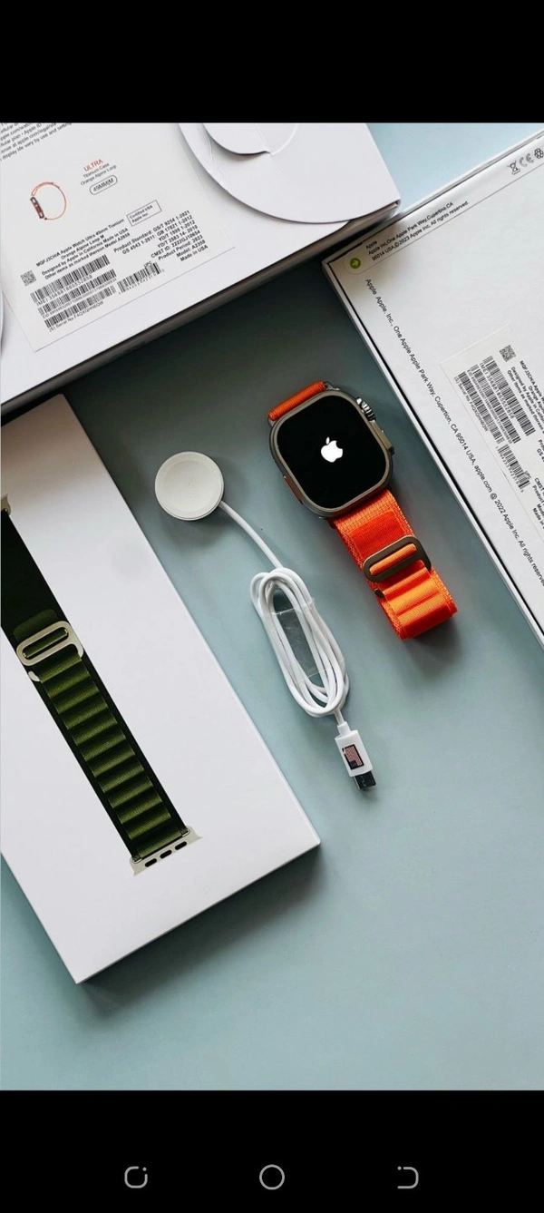 APPLE WATCH ULTRA USA 🇺🇸 EDITION ( PREMIUM FIRST COPY PRODUCT ) - Black, HIGH
