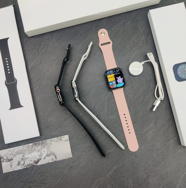 APPLE MODEL - 9 SERIES ( PRE - LAUNCHED ) ( PREMIUM FIRST COPY PRODUCT ) - Blush Pink, HIGH