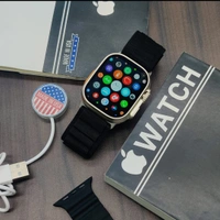 APPLE WATCH ULTRA ( GIFT YOUR LOVED ONES ) ( PREMIUM FIRST COPY PRODUCT )  - Black, HIGH