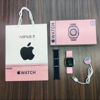 APPLE WATCH ULTRA ( GIFT YOUR LOVED ONES ) ( PREMIUM FIRST COPY PRODUCT )  - Black, HIGH