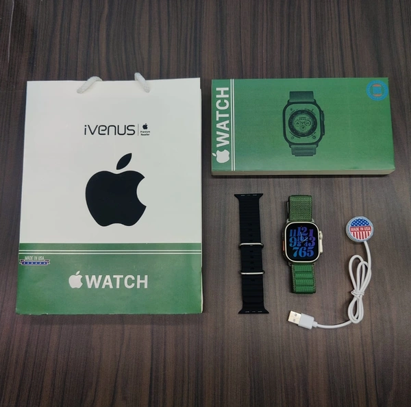 APPLE WATCH ULTRA ( GIFT YOUR LOVED ONES ) ( PREMIUM FIRST COPY PRODUCT )  - Japanese Laurel, HIGH