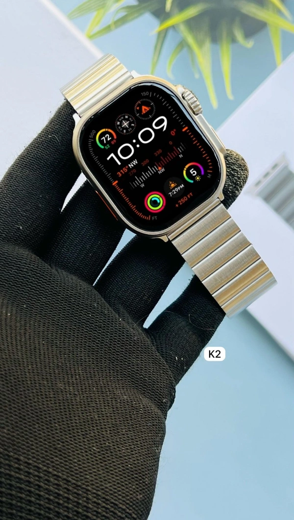 APPLE WATCH ULTRA 2 EDITION ( PREMIUM FIRST COPY PRODUCT )  - Silver, HIGH