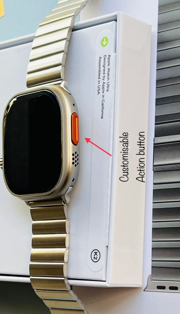 APPLE WATCH ULTRA 2 EDITION ( PREMIUM FIRST COPY PRODUCT )  - Silver, HIGH