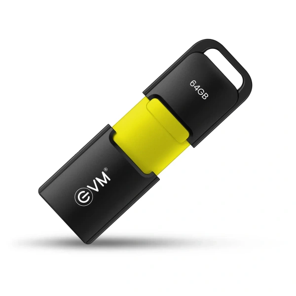 EVM EnX Drive 64GB USB 3.2 Gen 1 Flash Drive - Turbo, 10 Years, Contact Customer Care Service